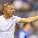 Le FC Thoune de Mauro Lustrinelli vise un 4e succès en 4 matches KEYSTONE/PHILIPP SCHMIDLI